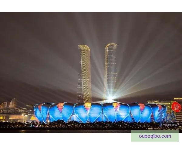 璀璨灯光点亮激情舞台亚运会开幕式盛况精彩呈现